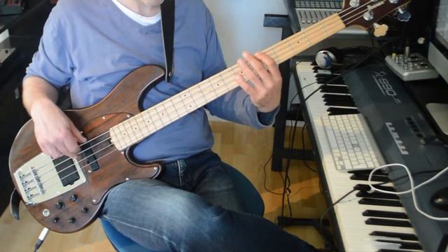 Jamiroquai - Blow your mind - bass cover - tab score - atk 805 premium смотреть онлайн
