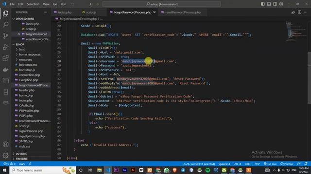 Forgot Password Option | eShop Project | Java Institute смотреть онлайн