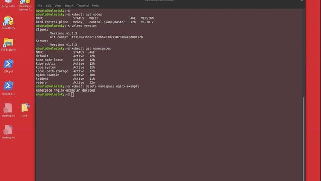 Velero backup for Kubernetes with NetApp StorageGRID S3 Target смотреть онлайн