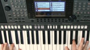 Yamaha PSR-S — Основы использования автоаккомпанемента в универсальном режиме Multi Finger