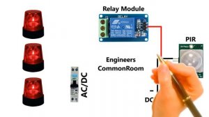 PIR Sensor Works and Build Up Security System for home | Engineers CommonRoom