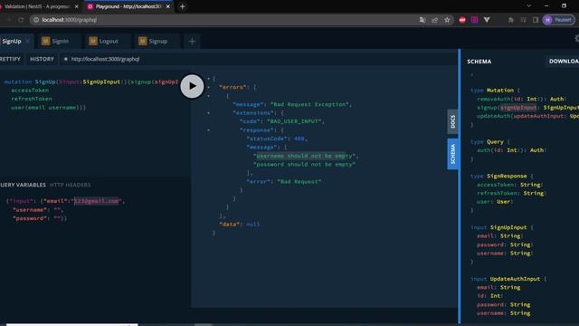 NestJS GraphQL Postgres Prisma   Access  Refresh Tokens  Ultimate Auth Guide  Signup Feature