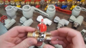 Шаровый кран с полипропилена! Как выбрать качественный кран максимально на глаз!