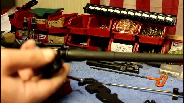 Installing a Free Floating Hand Guard on your AR15 (White Label Armory 15 inch M-Lok) DIY AR-15 смотреть онлайн