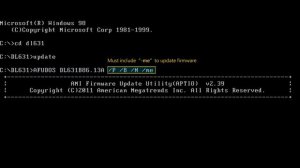 How to update Intel® Management Engine (ME) or Trusted Execution Engine (TXE) firmware in AMI BIOS?