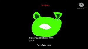 Bad piggies Anti-piracy screen (fake) V2