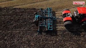 Кировец К-746М + Дисковая мульчирующая борона Доминанта