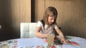 Рисуем цифры. Николь 5,10 лет  (Аутизм и ЗПР)