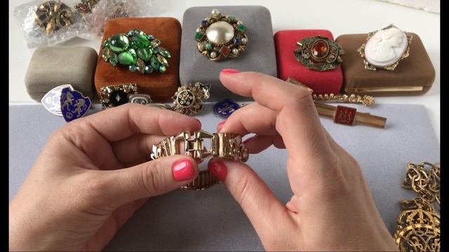 47. Удачные находки! Распаковка посылки с винтажной бижутерией!