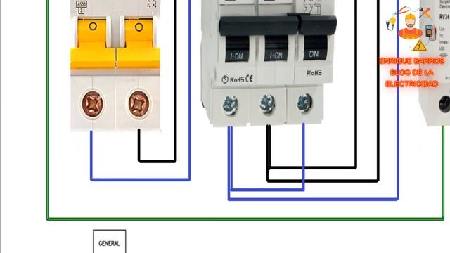 cuadro eléctrico de vivienda monofasico 230V смотреть онлайн