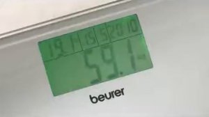 Весы напольные электронные Beurer GS42BMI