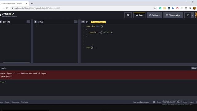 25 JS Immediate Invoked Function | JavaScript Crash Course By Darwish