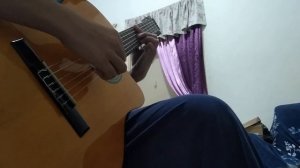 Ibanez GA3ECE classical guitar pickup test (use earphones for better sound)
