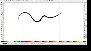 How to change stroke width of a line in Inkscape