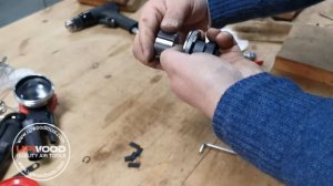 How to repair air random orbital sander - disassemble and assemble UW-2165M