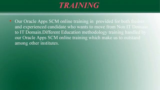Oracle Apps SCM Online Classes in USA|UAE смотреть онлайн