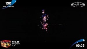 Батарея салютов Виртуоз (100/0,8) МБ26