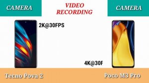 Tecno Pova 2 vs Xiaomi Poco M3 Pro 5G Comparison