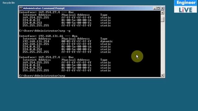 Windows Networking Command Line Tool - ARP (Address Resolution Protocol) смотреть онлайн