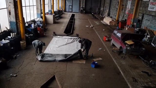 Ремонт сдвижной крыши полуприцепа! ЧАСТЬ 2