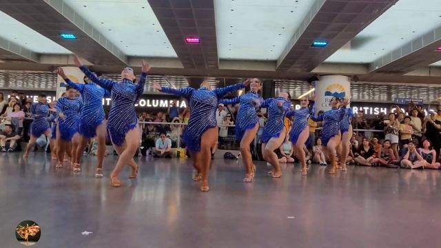 Con Dulzura Salsa Ladies Team | Baza Dance Studios | Robson Square Vancouver BC Canada 2023 смотреть онлайн