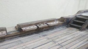 № 55 Сборка модели корабля Черная Жемчужина Изготовление кофель нагельной планки и бортового кнехта