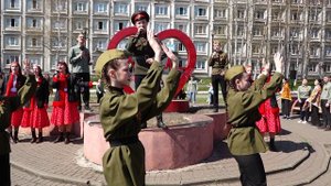 "Смуглянка"песенно-танцевальный флешмоб