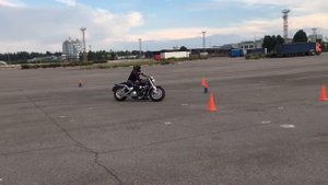 Gymkhana GP 2020/Kornukova/suzuki desperado 800/ stage 3