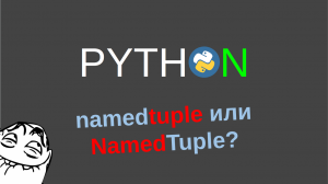 Как использовать namedtuple и NamedTuple в Python