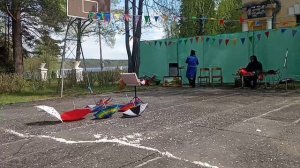 Ускоренное видео, выступление артиста Павла Зыкова на 90 лет Борового.