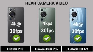 Huawei P60 Vs Huawei P60 Pro Vs Huawei P60 Art || Full details Comparison ||