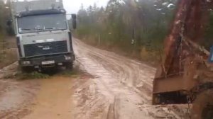 жесть на дороге на киренск северные дороги