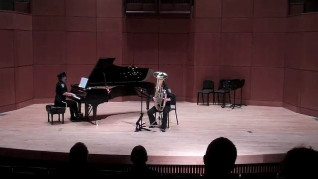 Handel - Flute Sonata Op. 1 No. 5 (arr. Perantoni)- Katie Tesarowski, tuba смотреть онлайн