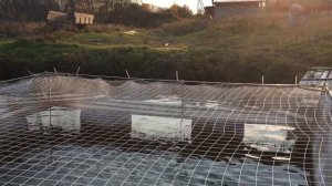 Форелевые садки , выращивание рыбы, садковое хозяйство