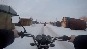 Катаюсь на альфе / Новички на питбайках