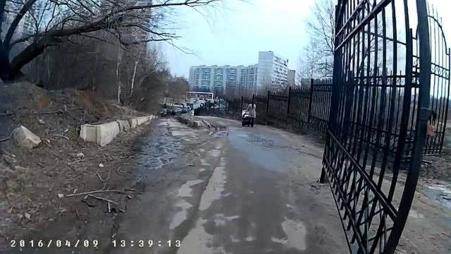 Велодорожка в Битцевском парке