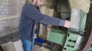 Азбука-Леса Безотходное производство. Прессование и упаковывание опилок.