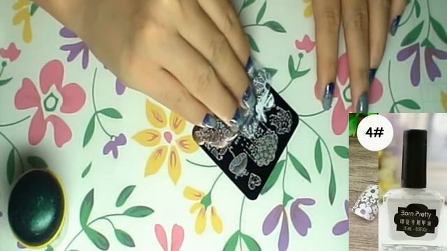 ? Поздняя осень ??☔ стемпинг дизайн. #10 Late autumn ??☔ stamping design ? смотреть онлайн