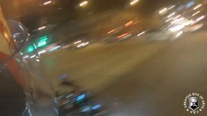 У автобуса лопнуло колесо Красноярск / Мото заезд