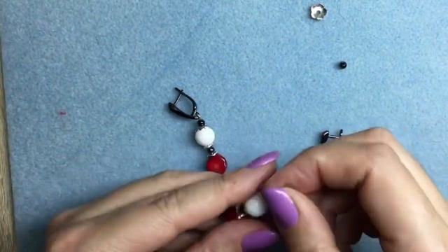 Серьги своими руками. МК. смотреть онлайн
