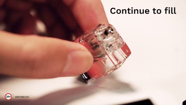 PTF Filling Instruction Of Vaporesso XROS (CRC Version)