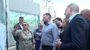 Инспекция строительства выезда с ул. Чистяковой