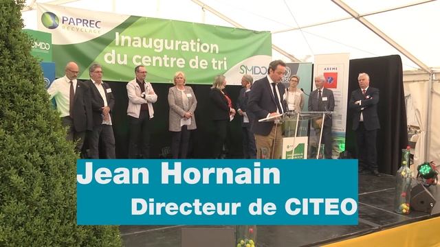 Inauguration du nouveau centre de tri de Villers-Saint-Paul смотреть онлайн