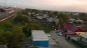 На мосту Вокзал Барнаул ржд))