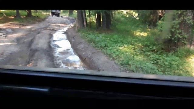На ГАЗ-66 с Мультинских озер