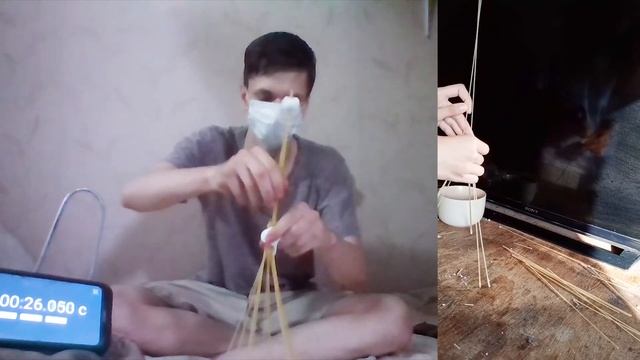 Башня из спагетти и маршмеллоу и $20 смотреть онлайн