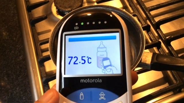 DEMO PROVES THERMOMETER WORKS : Motorola MBP27T Digital Video Baby Monitor with No-Touch IR Sensor смотреть онлайн