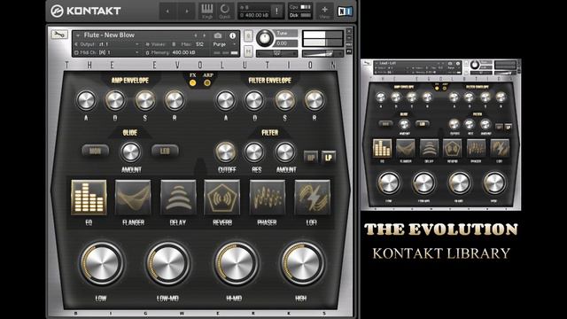 THE EVOLUTION KONTAKT LIBRARY - Sound Review - BigWerks смотреть онлайн