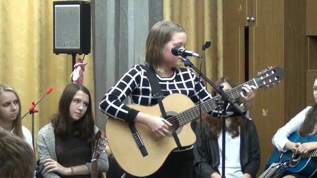 Посиделки в Студии. Шабаева Ксения. Старая песня. Цветок. смотреть онлайн