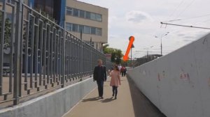 Как дойти пешком от метро Тульская до МГАВТ